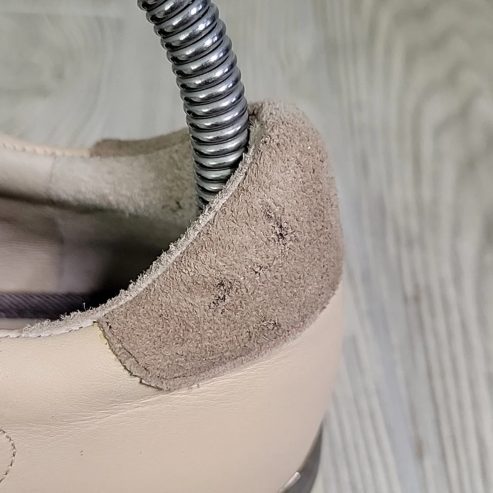 Louise et Cie Berlena Grey Leather Lace Up Sneakers Womens Size 7.5 - Picture 11 of 13